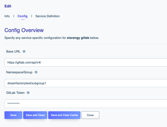 Configuration to Access a gitlab Subgroup